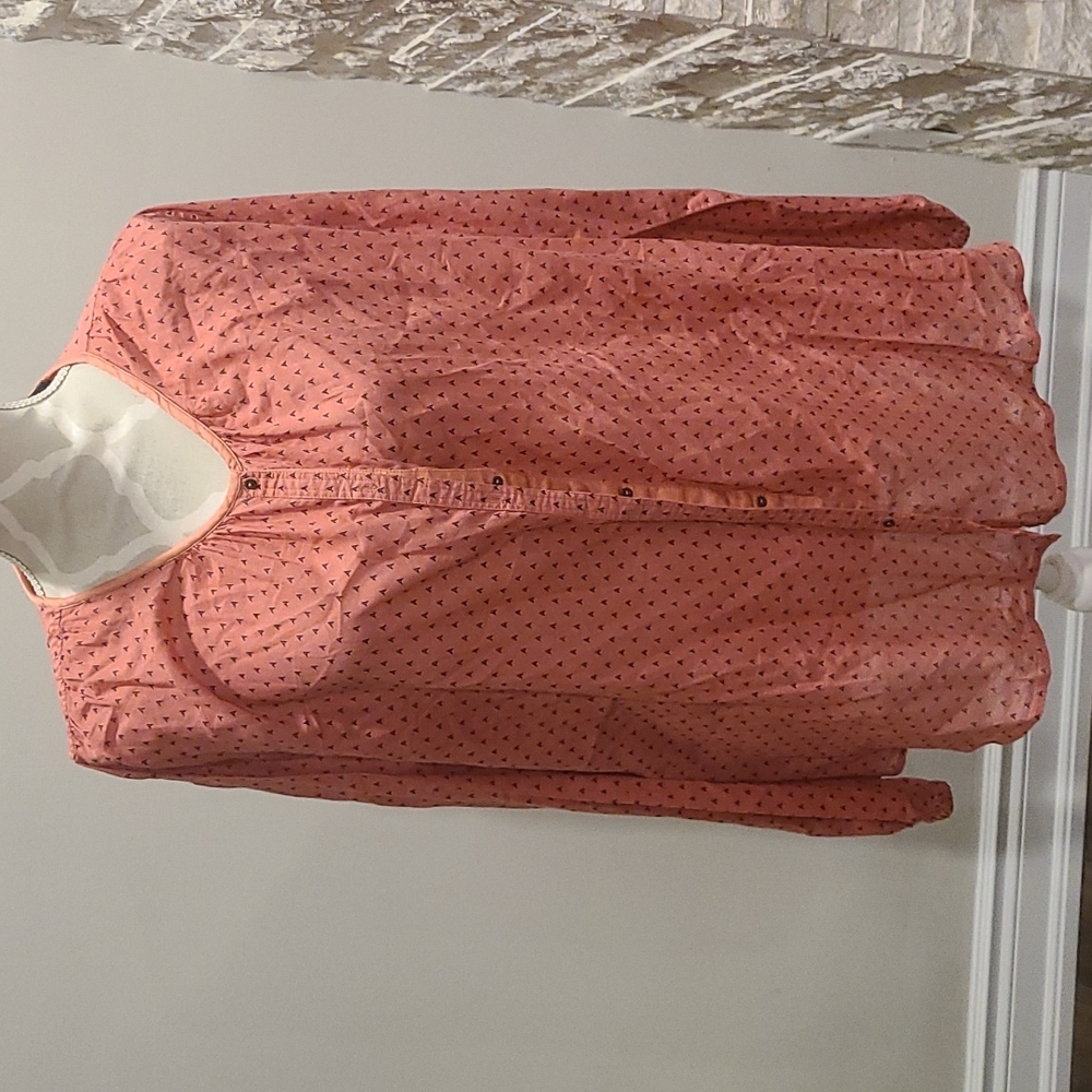 Scotch & Soda soft cotton pattern blouse